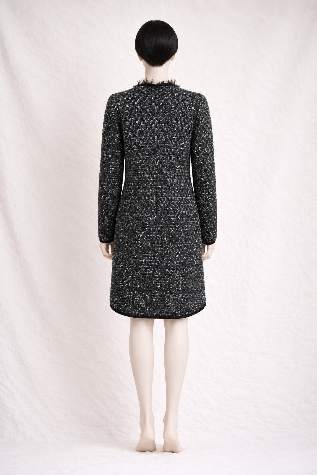 Manteau Dolce & Gabbana en laine gris vintage authentique