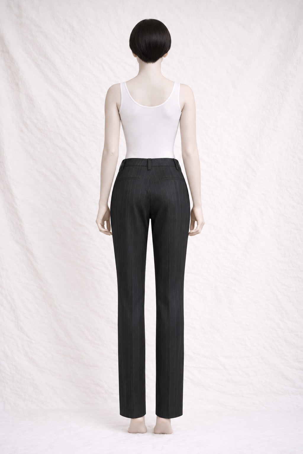 Authentic Vintage Black Wool Trousers Dolce & Gabbana