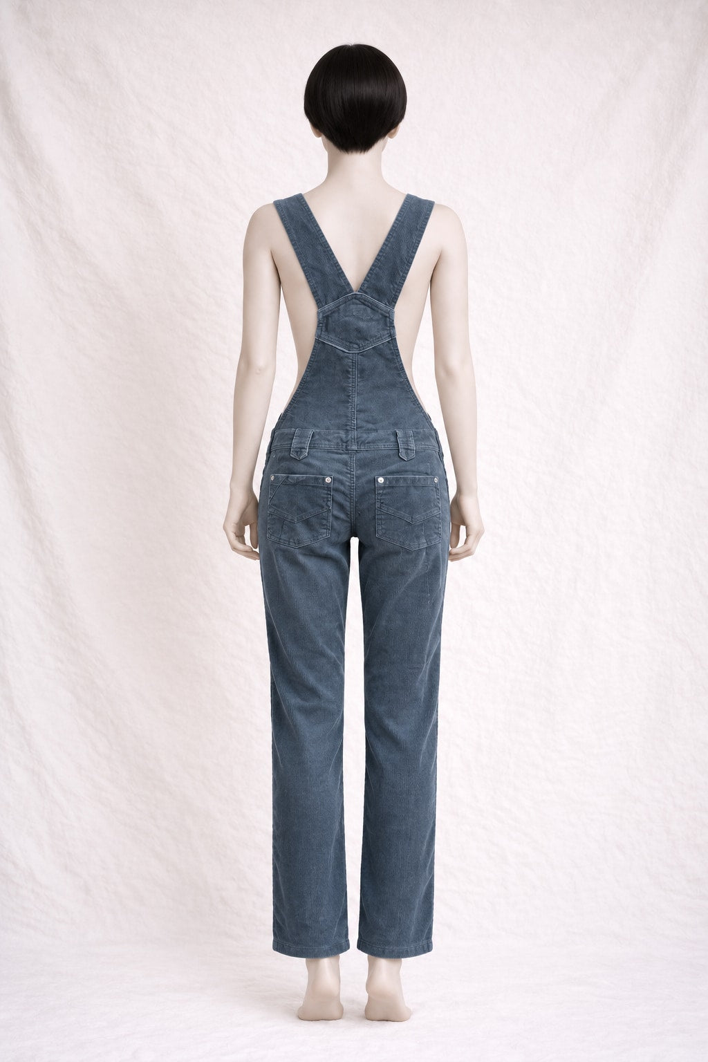Combinaison Zadig & Voltaire en velours côtelé gris
