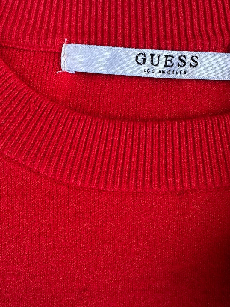 Authentic Vintage Red Knit Guess Jumper