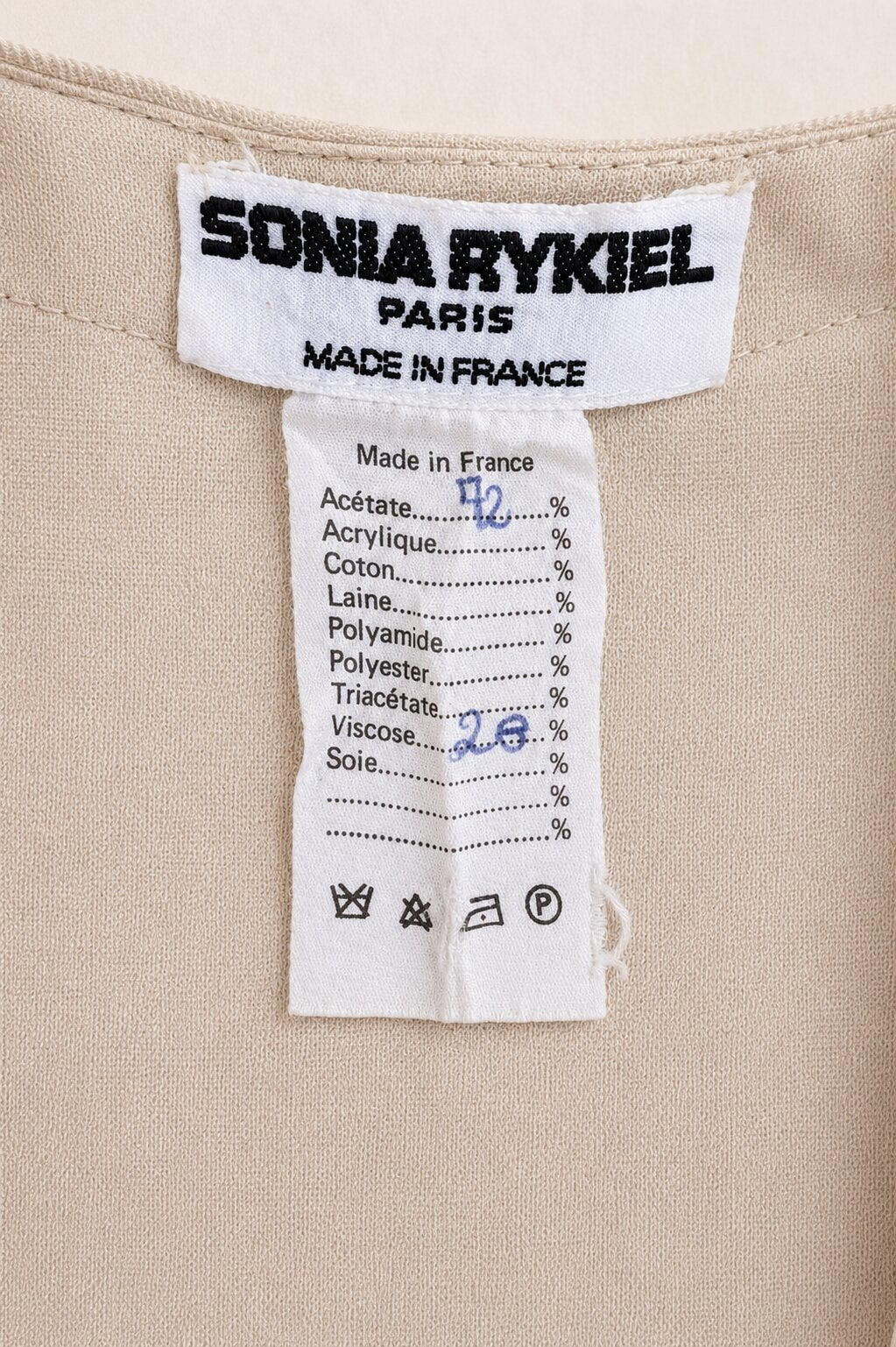 Vintage Authentic Powder Pink Viscose Cardigan by Sonia Rykiel