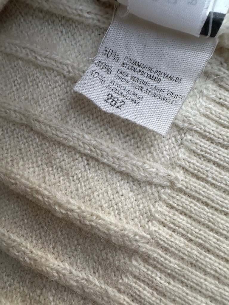 Authentic Vintage Cream Wool Sweat Valentino
