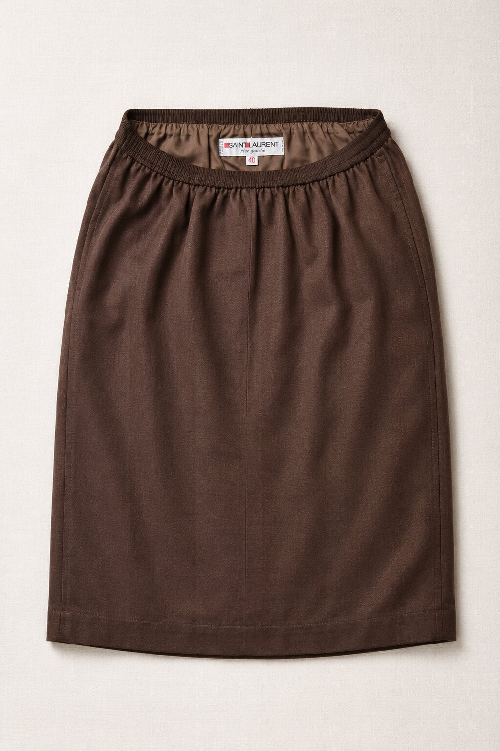 Yves Saint Laurent Brown Vintage Authentic Skirt