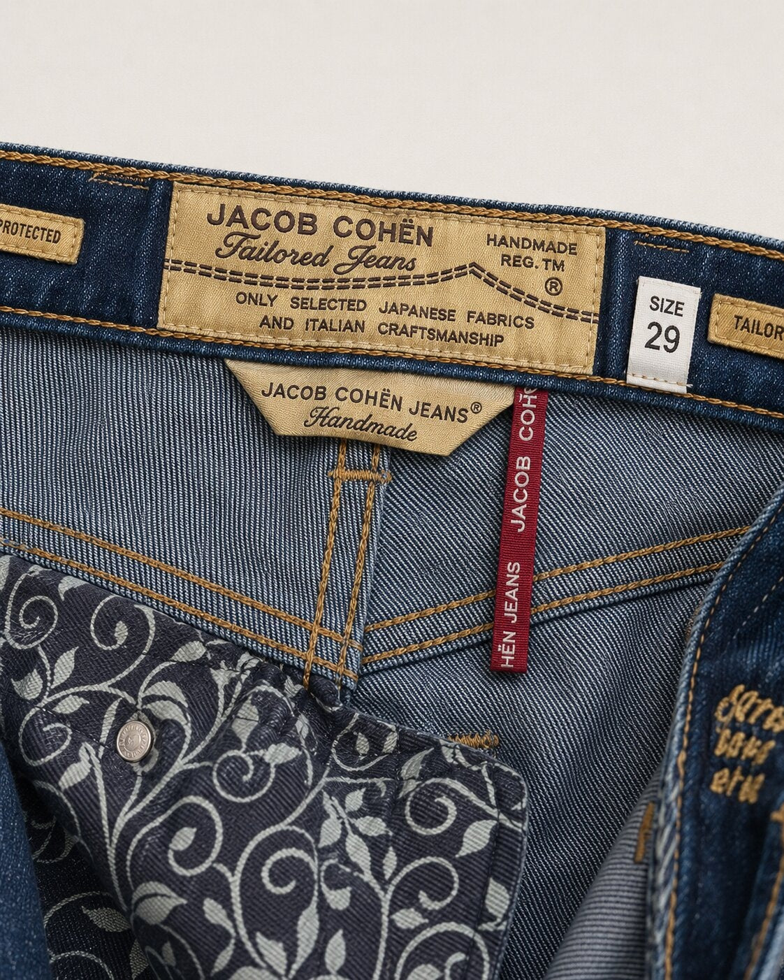 Authentic Jacob Cohen Jeans in Vintage Blue Denim