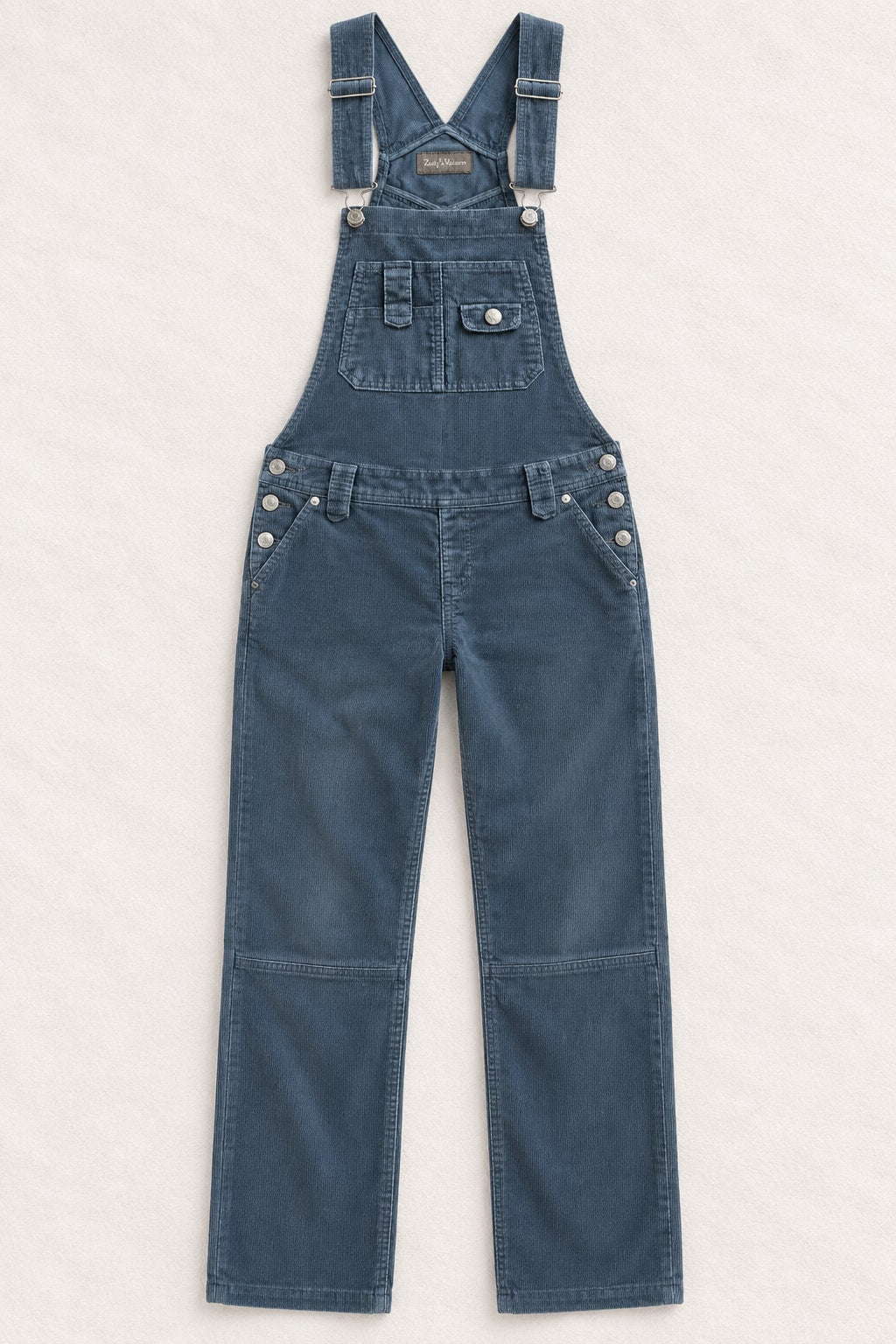 Combinaison Zadig & Voltaire en velours côtelé gris