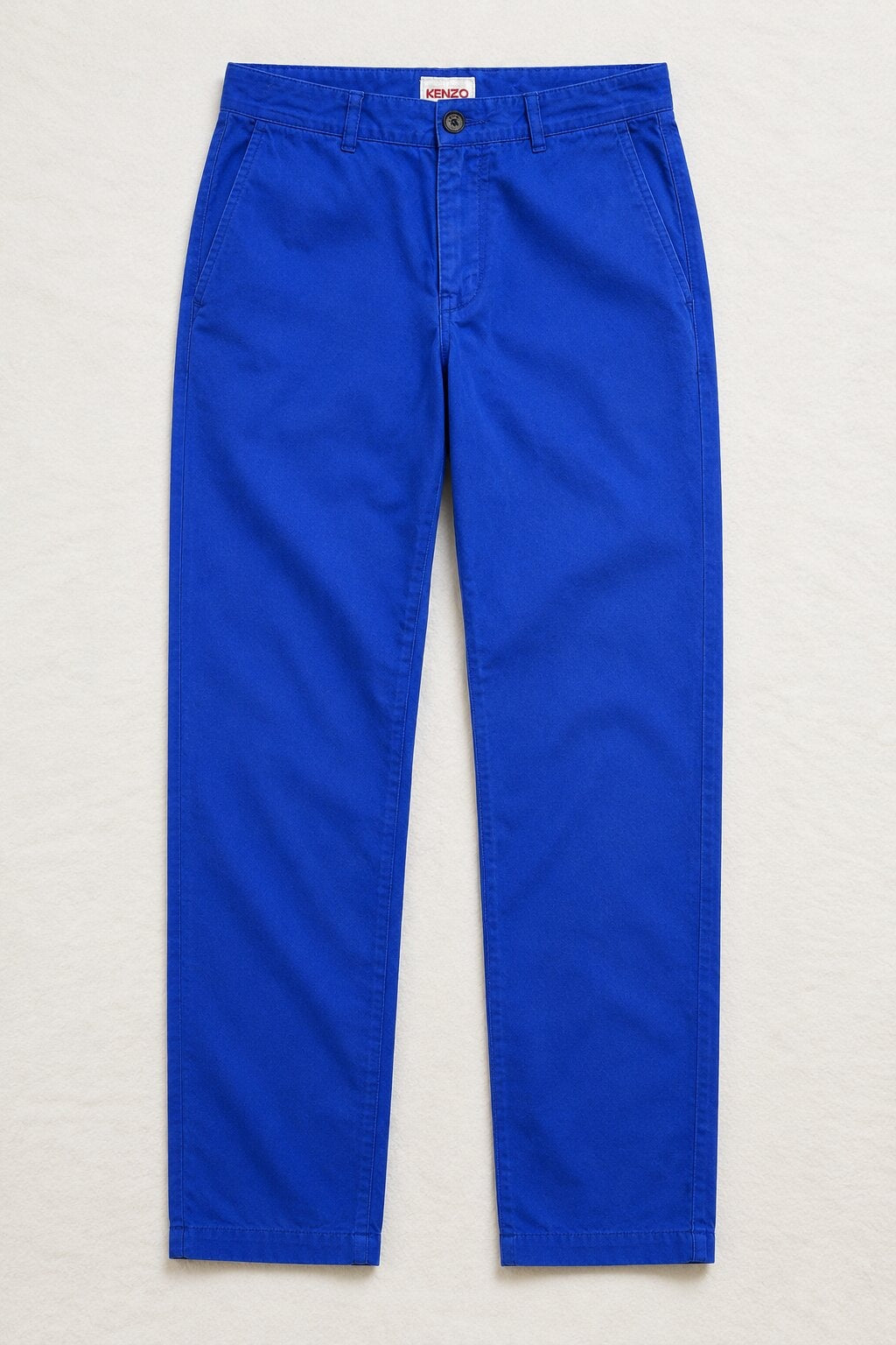 Authentic vintage electric blue cotton trousers Kenzo