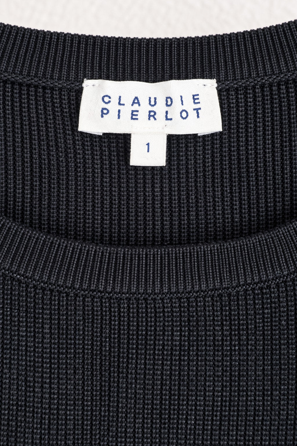 Authentic Vintage Black Cotton Jumper Claudie Pierlot