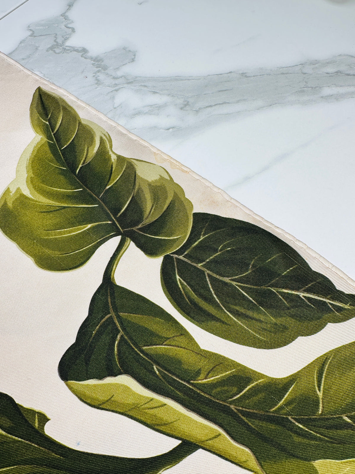 Grand foulard Christian Dior en ivoire et vert avec motif tournesol vintage Authentique
